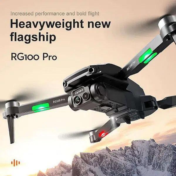 RG100 Pro HD Wifi Camera Drone with Obstacle Avoidance & Brushless Motors with also carry bag