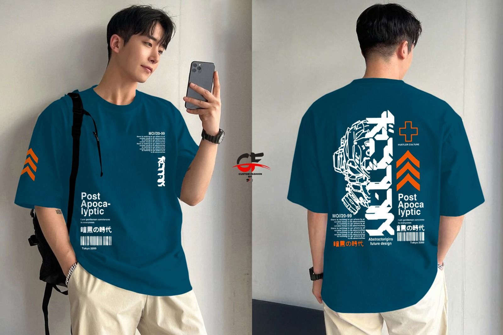 New stylish osm printed drop shoulder tshirt for men soft febric
