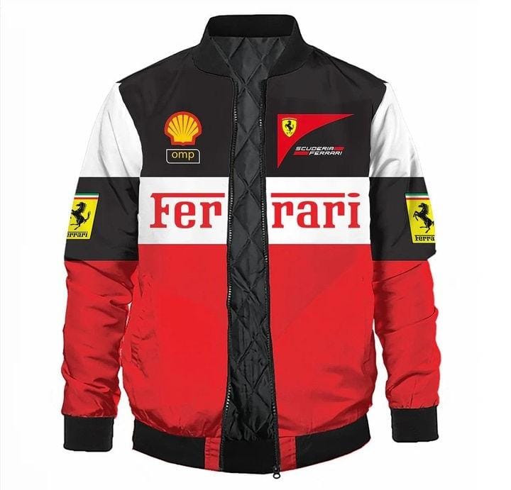 AMAZING QUALITY FERRARI BOMBER JACKETS FOR WINTER CUSTOMIZED