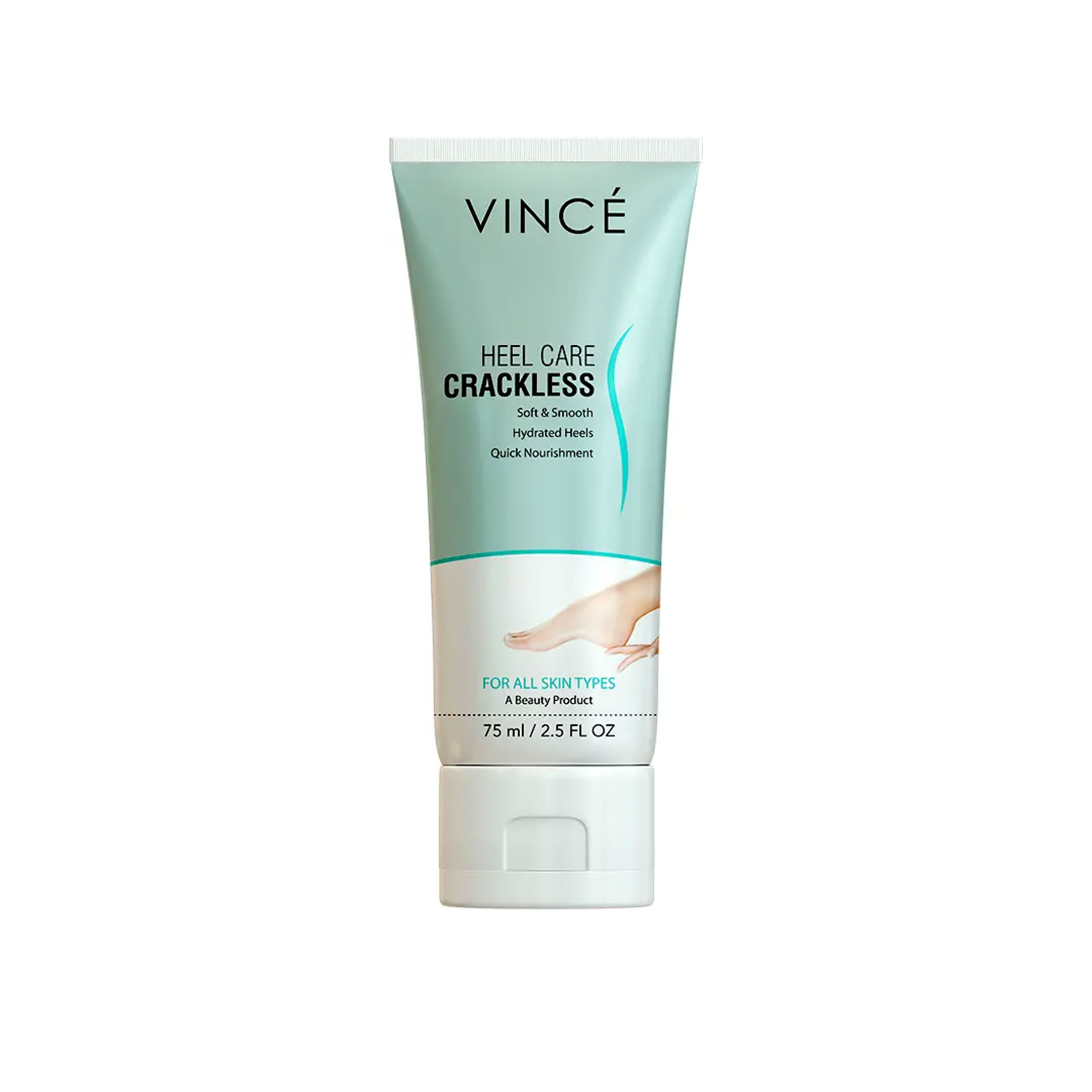 VINCE - CRACKLESS Heel Care | Soft , Smooth And Hydrated Heel | For All Skin Types | 75 ML