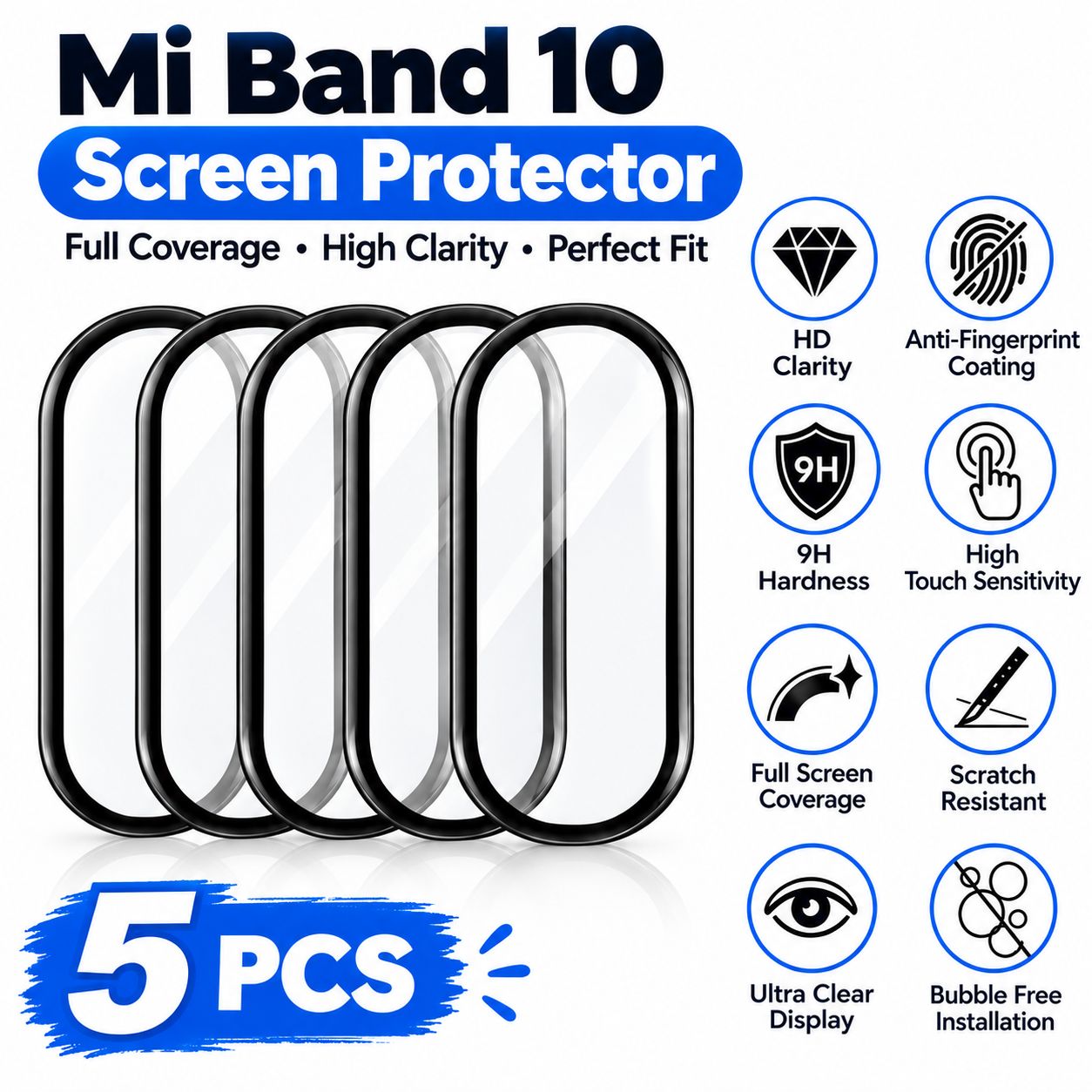 Mi Band 10 Screen Protector - Xiaomi Mi Band 10 Screen Protector