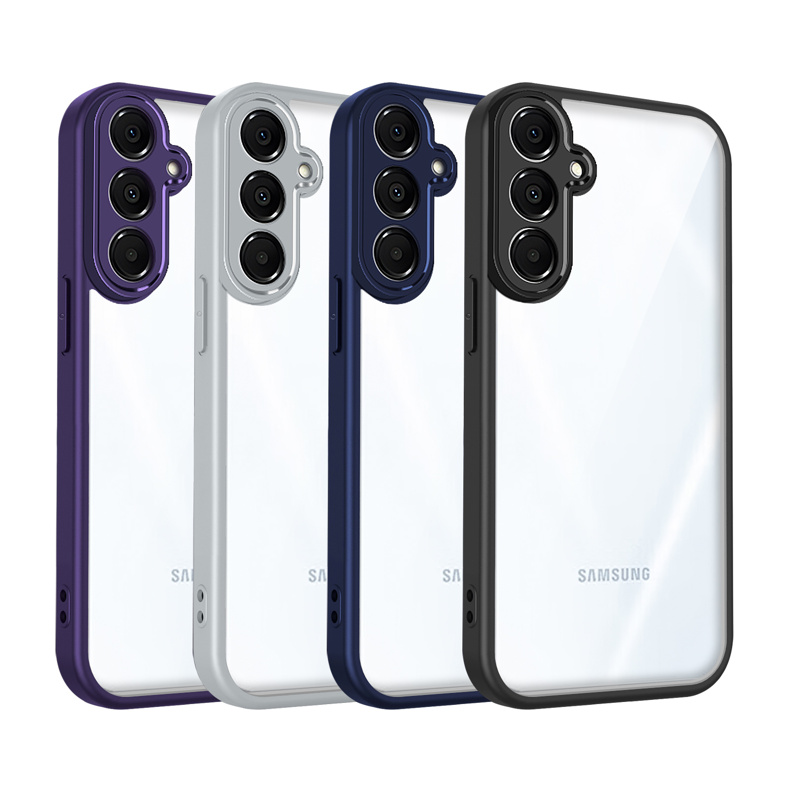For   A56 Case  A55 Phone Case  A54 a56 5G Cover Air Cushion Silicon Bumper Clear Matte Back Cover Hard