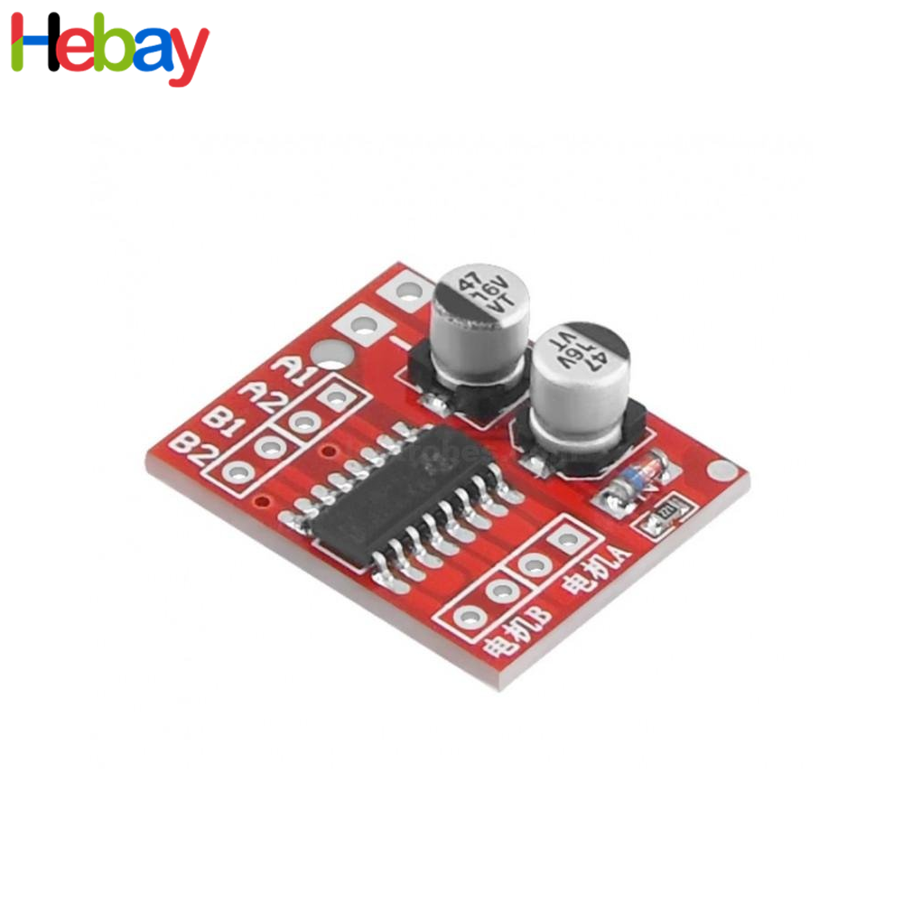 MX1508 DC Motor Driver Module Dual H-Bridge Motor Controller Board for Arduino Smart Car Robot DIY Electronics Projects PWM Speed Control