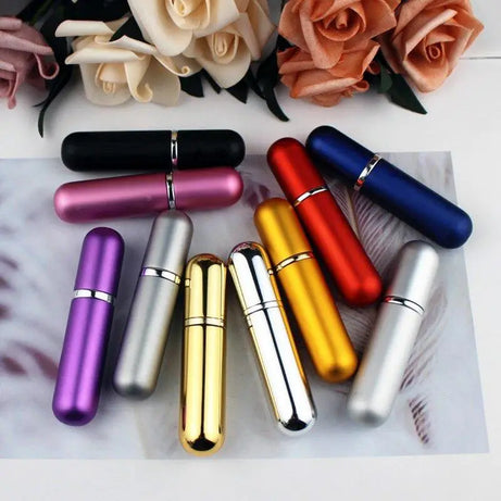 5ml Empty Perfume Refill Atomizer – Portable Travel Spray Bottle with Durable Metal Body price in Pakistan