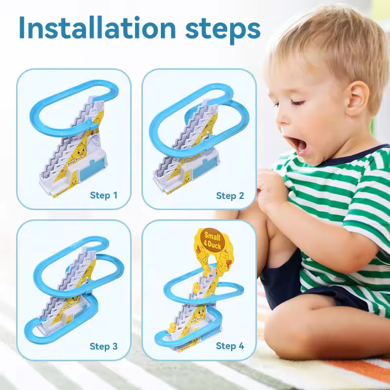 Duck Penguin Climbing Stairs Toy