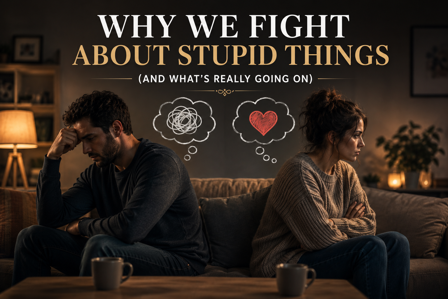 Why We Fight About Stupid Things - Couple arguing