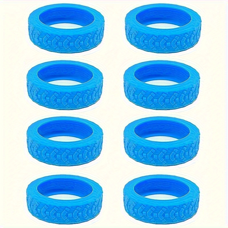 16pcs Silicone luggage handle cover - Shockproof and noise-reducing protective cap, essential accessory for luggage boxes