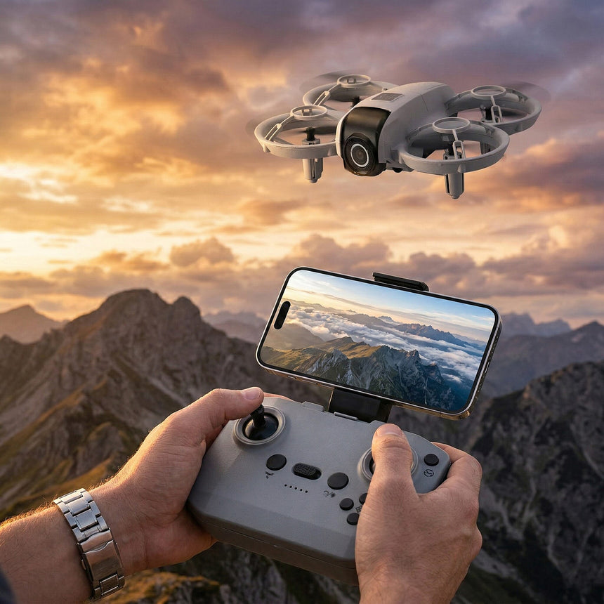 S11 Mini Neo Foldable Camera Drone | Mini RC Quadcopter with Remote Control | Compact FPV Drone for Kids & Beginners