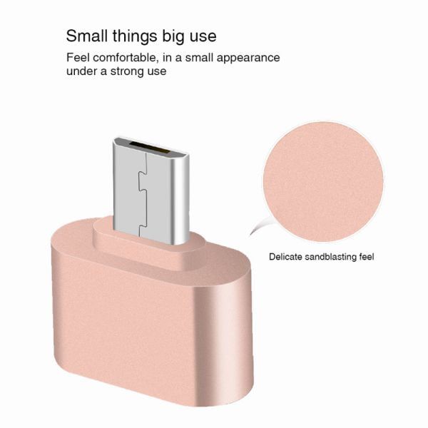 Micro-USB OTG Cable Adapter 2.0 Converter Aluminum Frame For Mobile Phone Android for Samsung USB Tablet Pc to Flash Drive Mouse OTG Hub