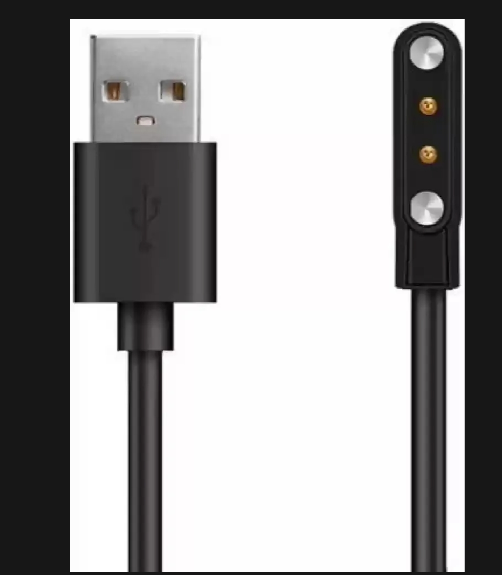 Zero Life Style Nova, Sigma, Luna, Royale,Revolt ,Ignite, Luna Pro,Legancy,Orbit 2,Jewel,Edge,Bolt Pro, Qube,Crown,Lunar 360,Navigator,Terra Fit, Regal Ai,Visionary,Vision,Icon,Armour,Jaguar,Vogue, Meta, NinjaSmartwatch Magnetic Charging Cable