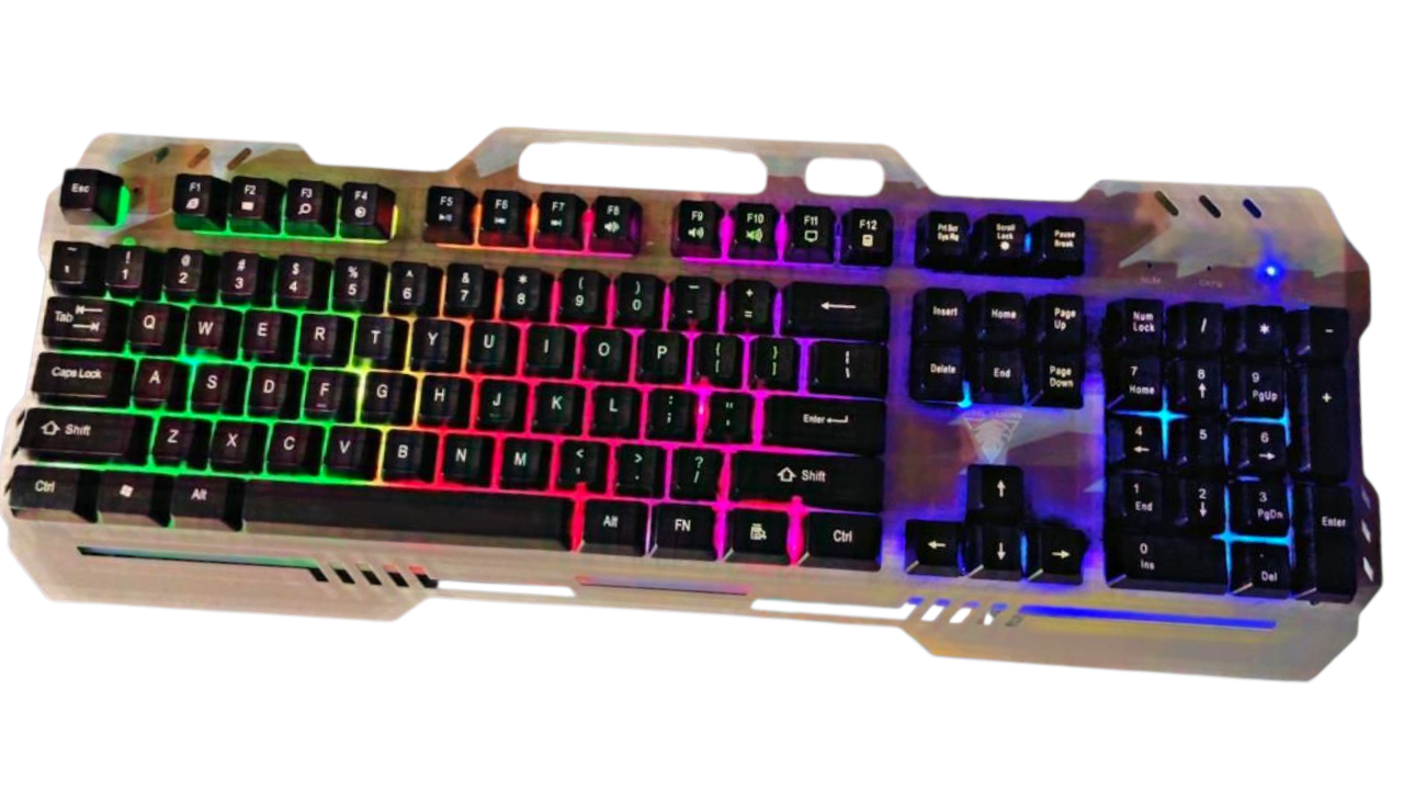 QS Wired Keyboard for Gaming & Office - USB Membrane Keyboard, Keyboard & Mouse Combo and Metal Keyboard Options