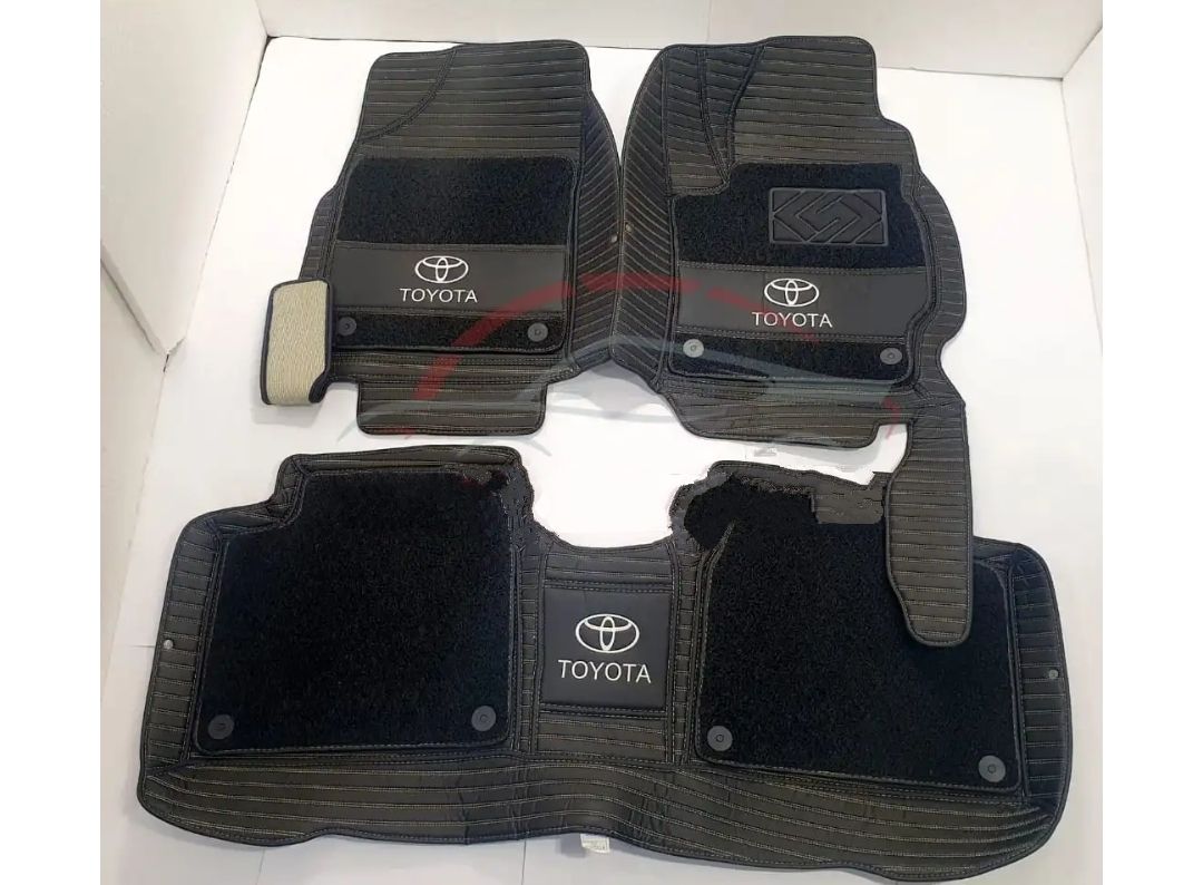 TOYOTA Prius Plus 2012> With 1 Piece Rear Mat  -Tailored Carpet Car Mats