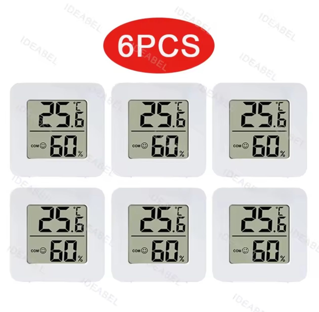 LCD Digital Thermometer Hygrometer Indoor Room Electronic Temperature Humidity Meter Sensor Gauge Weather Station For Home