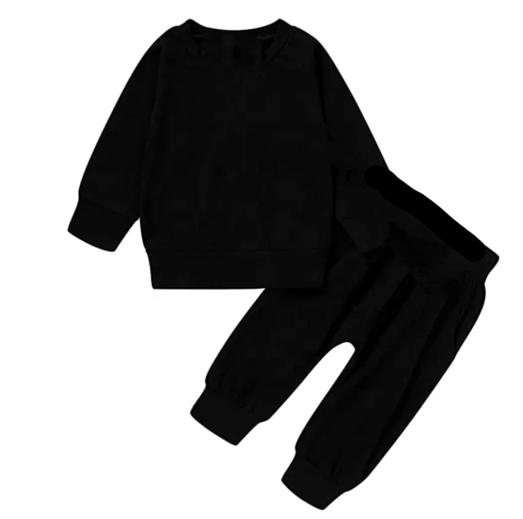 black And Trouser Winter Kids Fashion