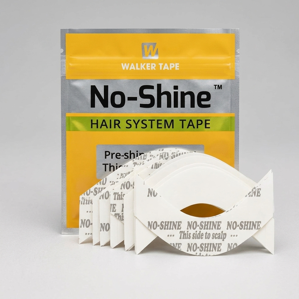 No Shine Strips For Hair Unit 30 Pcs Double Sided Hi Grip Walker Tape Wigs Extensions Adhesive Secure Hold Invisible Bond