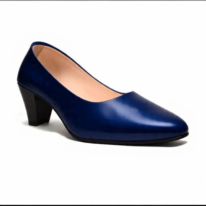 American Block Heel Pumps & Court Shoes Classic Design Elegant Heels for Everyday Wear European Coat Shoes