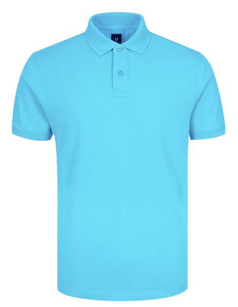 Sky Blue polo T shirt Daraz.pk