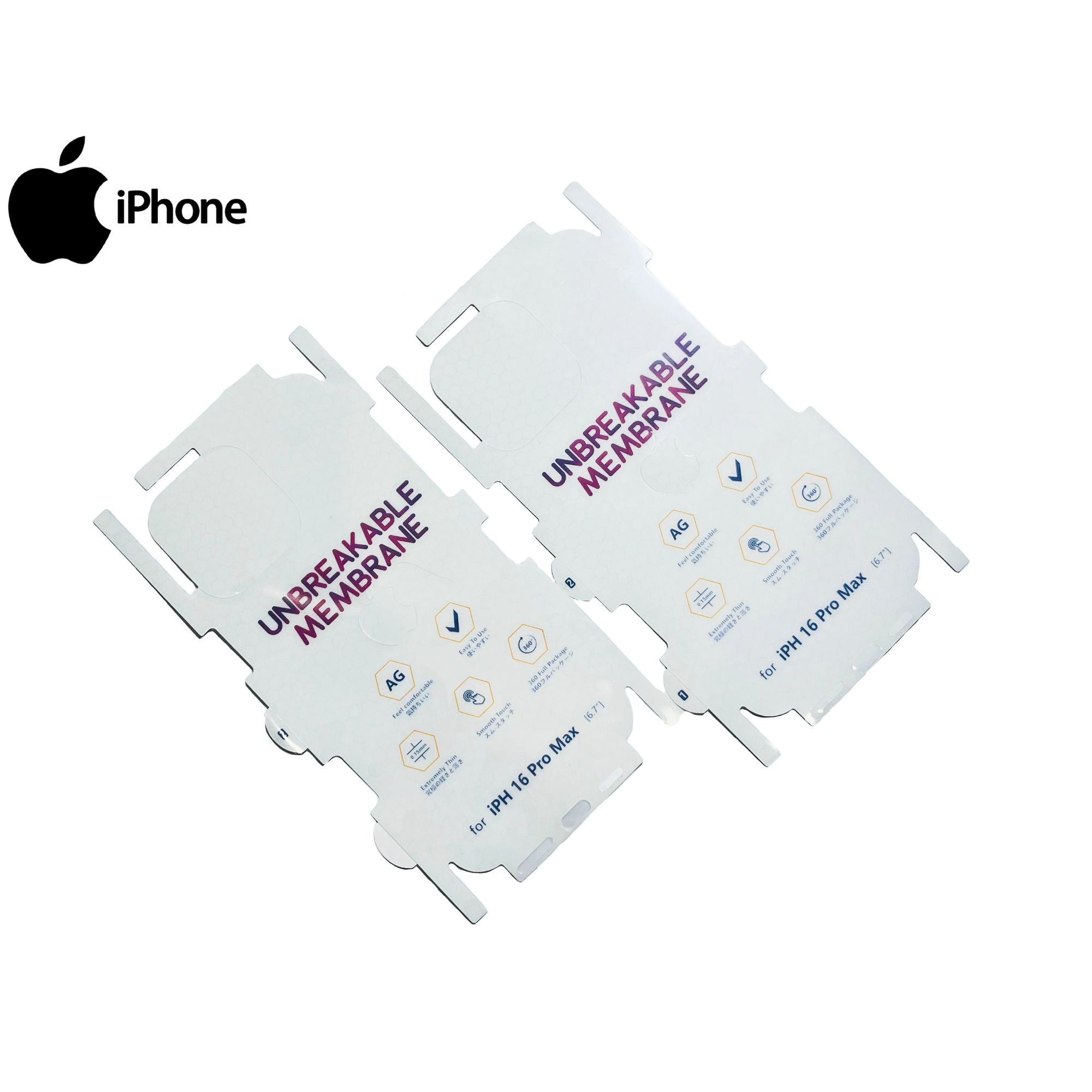 IPhone 17 Pro Max/16 Pro Max/ 15 Pro Max/ 14 Pro Max/ 13 Pro Max/ 12 Pro Max/ 11 Pro Max Unbreakable Back Membrane Sheet Matte Jelly for Back Protection price in Pakistan