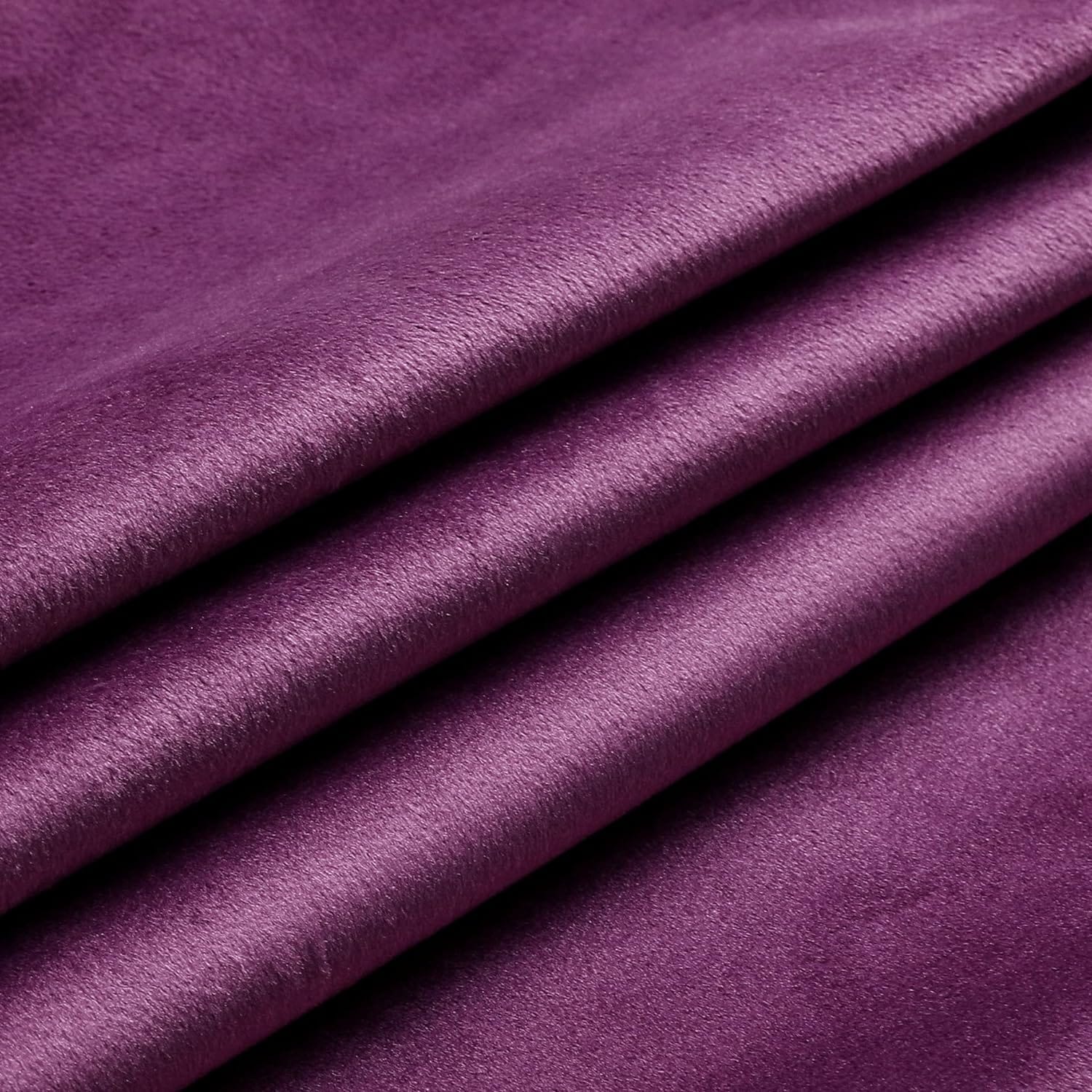 Plain Velvet Cushion Covers 16"×16" Inches By Ayat Bedding