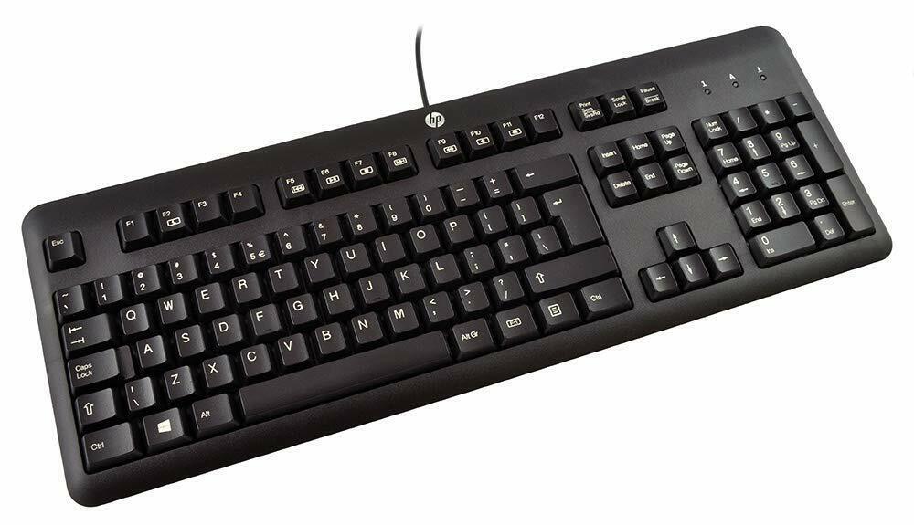 HP Usb Wired Keyboard For PC and Leptop 100% Original Branded keyboard
