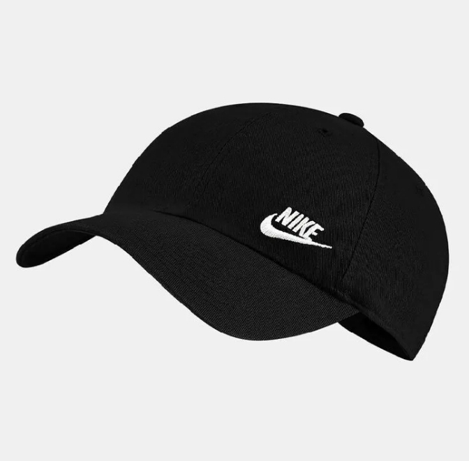 Classic Black Sports Cap for Men & Boys – Adjustable Casual Baseball Hat