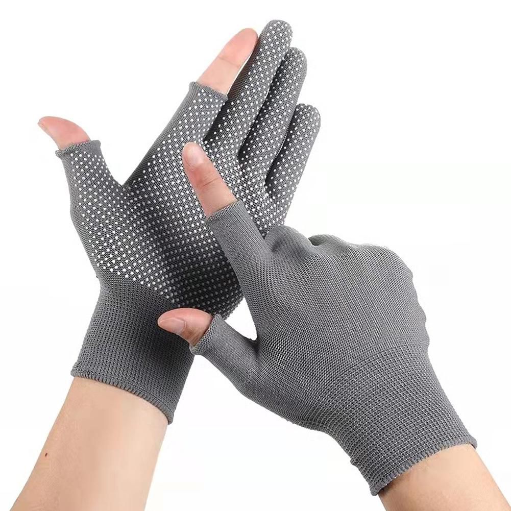 Summer Ice Silk Cycling Gloves UV Protection Touchscreen Sports Fitness Gloves