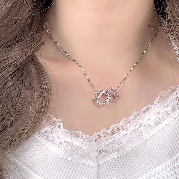 Hello Kitty  Pendant Fashion Chain Necklace for girls