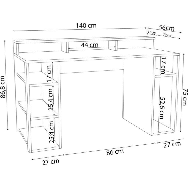 Large Gaming Table, workstation, Gaming Table with plenty of storage space multipurpose use (coustmized)