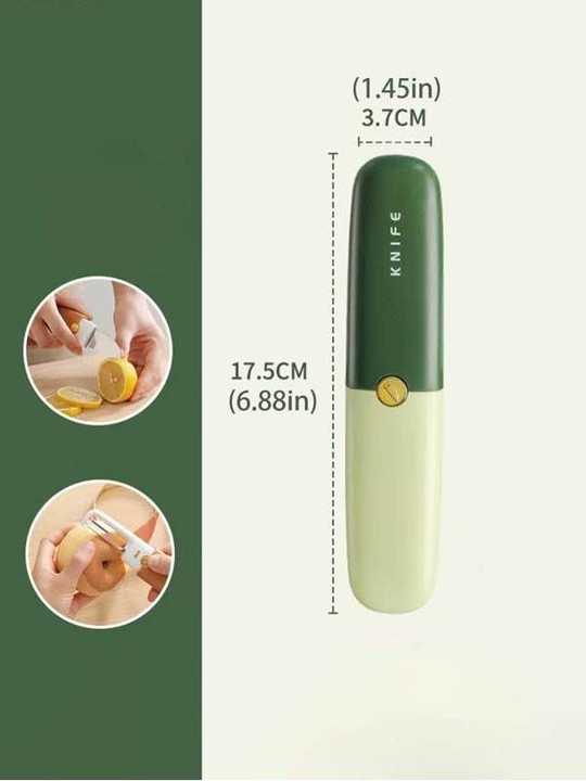 2-in-1 Vegetable Peeler & Knife | Multifunctional Kitchen Peeler Cutter | Fruit & Vegetable Peeling Tool | Handy Kitchen Gadget