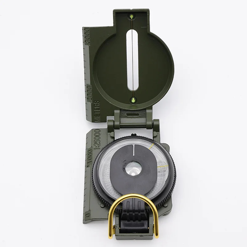 Professional Waterproof Metal Compass, High Precision Survival Tool for Outdoor Hiking, Mountaineering, Camping &  Use