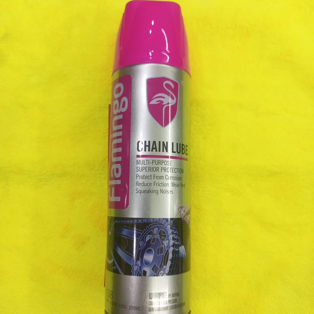 Chain Lubricant Flamingo Chain Lube 220ml for heavy Bikes and Motorcycles
