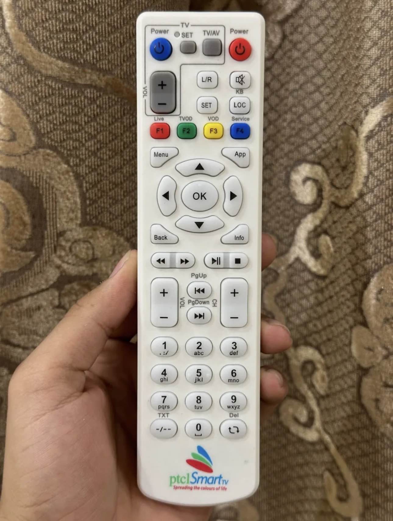 PTCL Smart Tv Box Remote Control With Learning Function | Free Shipping.