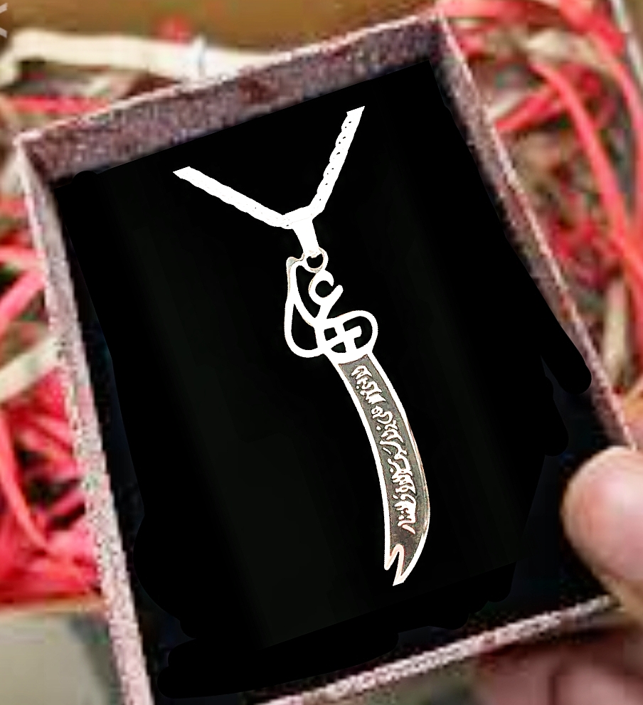 NEW TREND STAINLESS STEEL YA ALI LOGO  NACKALACE/LOCKET /PANDENT FOR MEN /WOMEN TOP TRENDING BEAUTIFUL CHARM ISLAMIC ALI NACKLACE FOR BOYS AND GIRLS