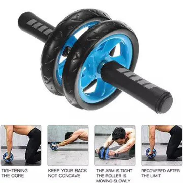 PORTABLE TRAINER AB ROLLER Ab Wheel Abdominal Wheel