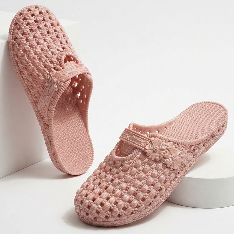 Popoular Women Half Shoes & Loafers Casual Rubber Cut Shoes & Slip-Ons