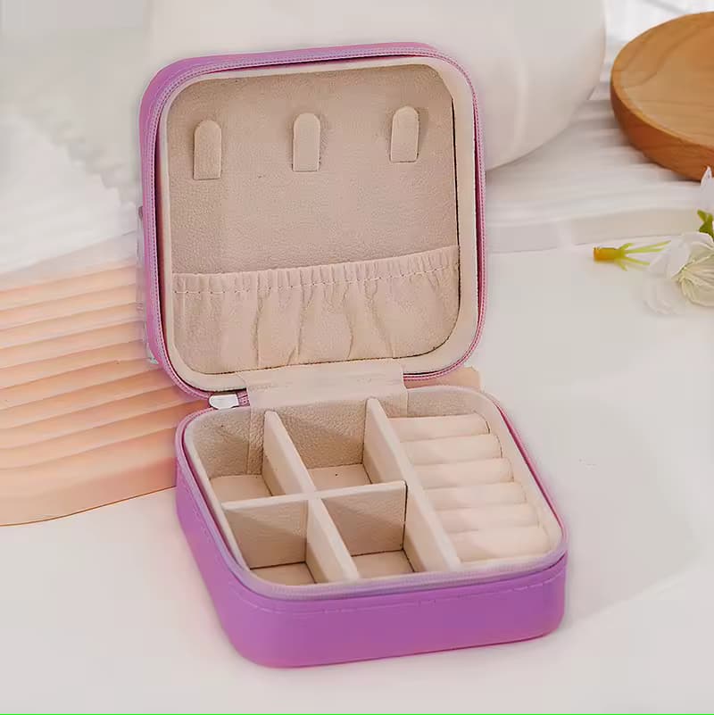 Portable Girls Jewelry Box