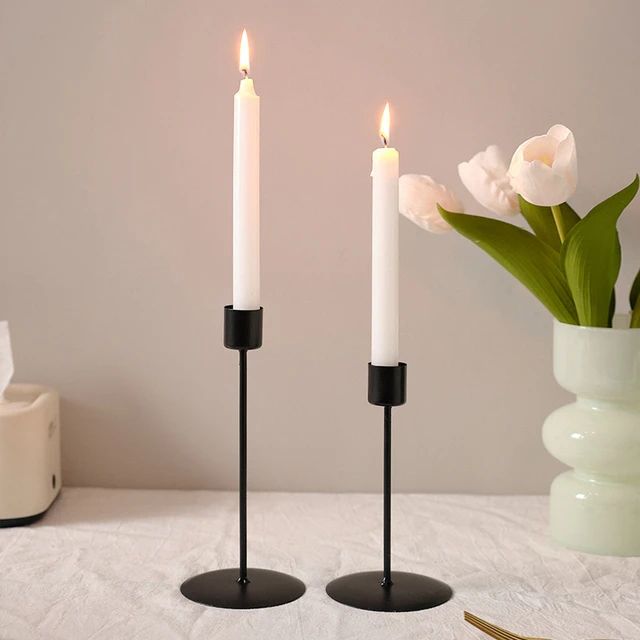 Set of 2 candles holder table stand Candlebra Daraz.pk
