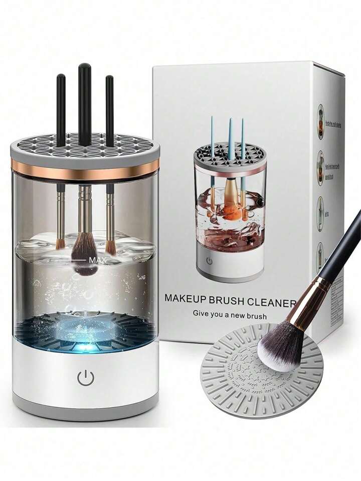 Makeup Brush Cleaner - Electric Makeup Brush Cleaner & Dryer Machine – Automatic Deep Cleaning Tool for Cosmetic Brushes