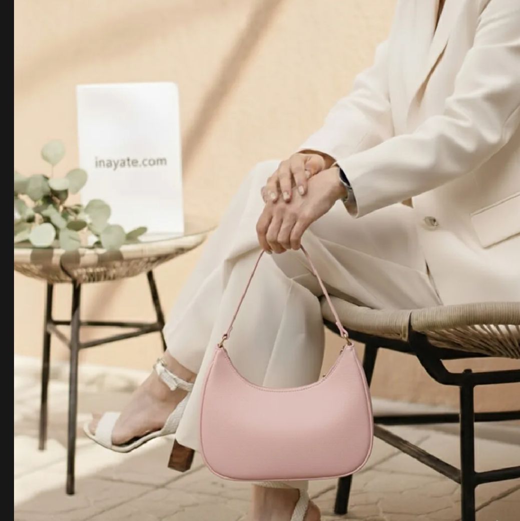 Everyday Chic Shoulder Bag Soft Faux Leather Crescent Ladies Handbag For Work  & Weekend