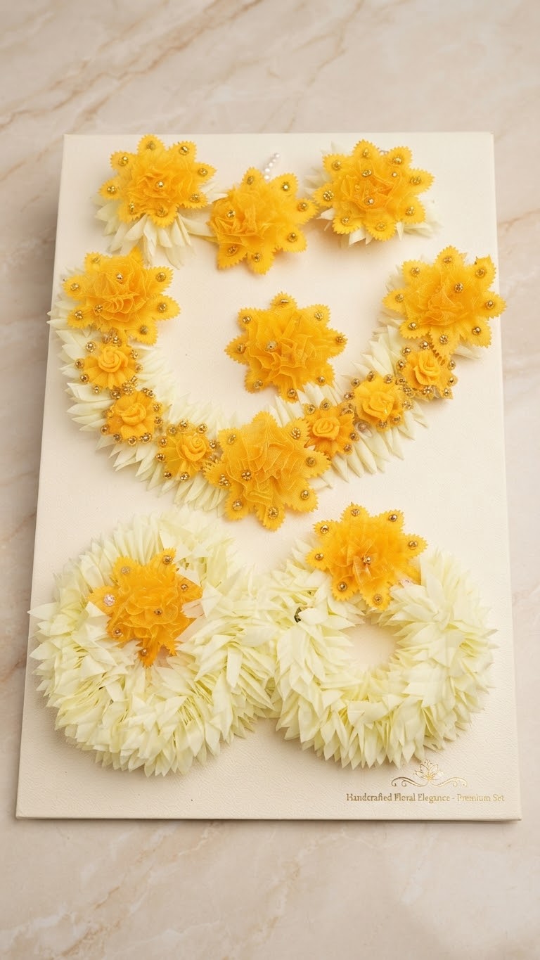 artificial handmade jewelry set for bridal mayo parties