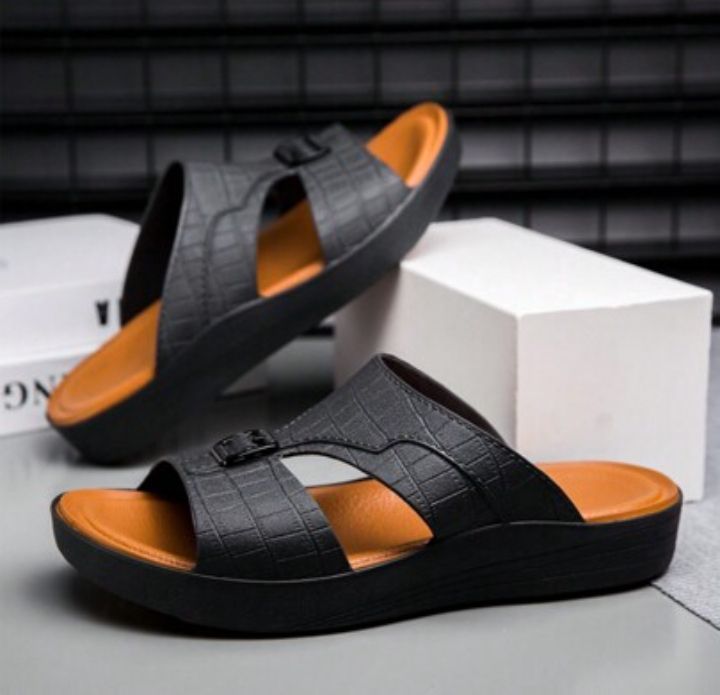 Arabian Style Flip Flops Gulf Dubai Slipper Arabic Mens Sandals Italy Premium EVA Sandals & Flip Flops for Men