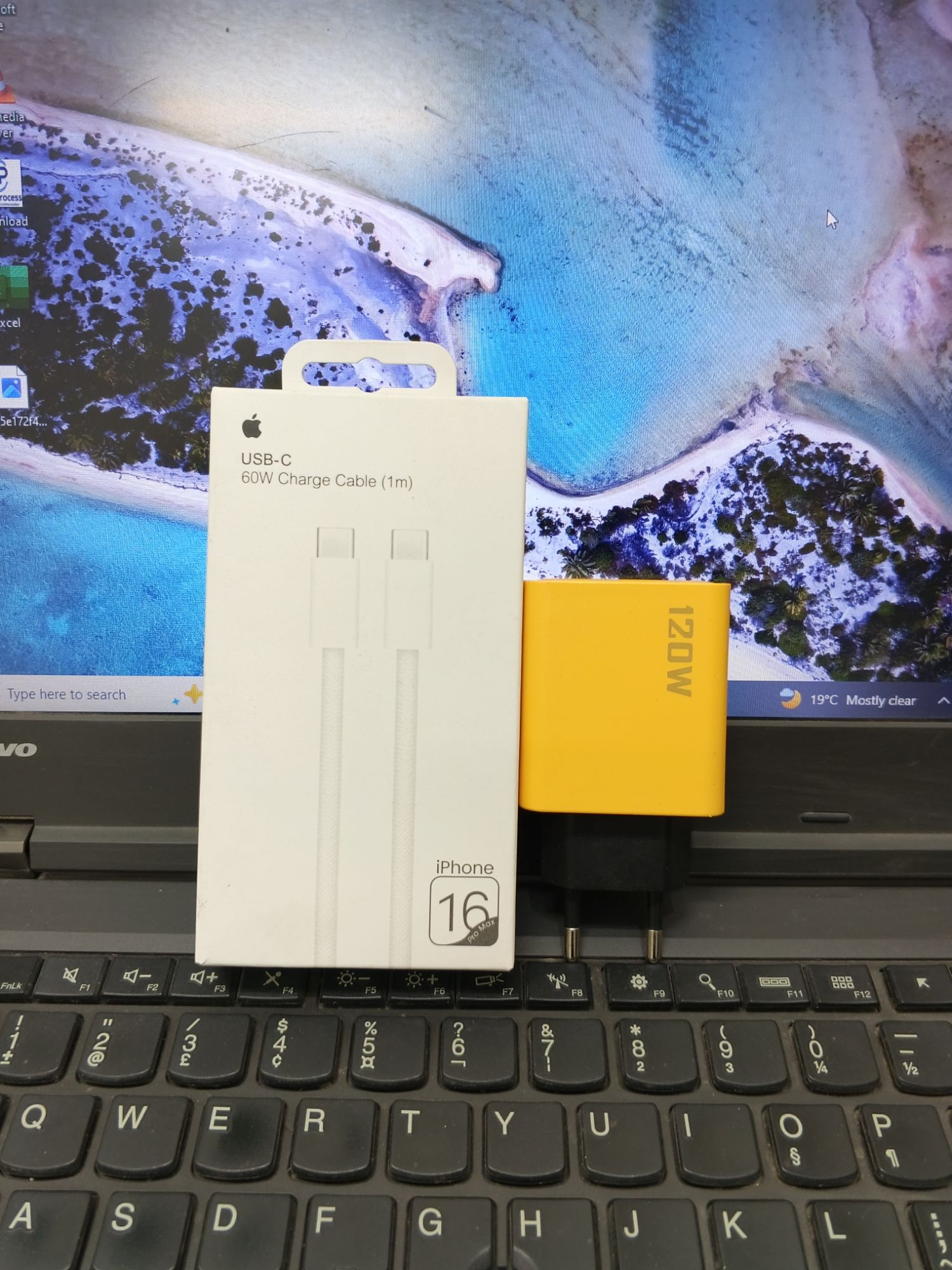 Ultra-Fast Dual PD + 2 USB Ports Power Adapter – Charge 2 Devices Simultaneously”