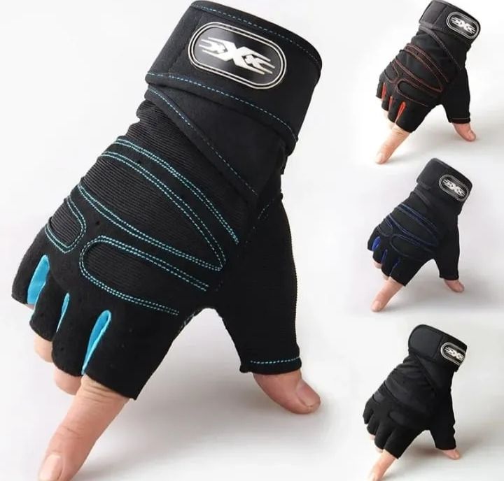 Weightlifting Gym Gloves Fitness Wrist Wraps Exercise