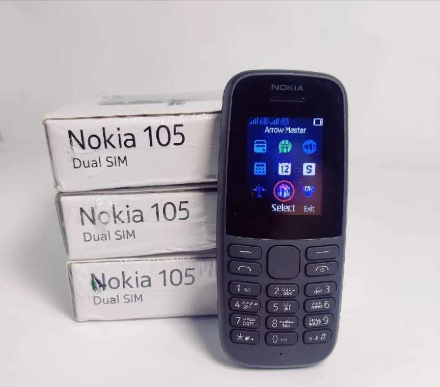 NOKIA 105 DUAL SIM PTA APPROVED LONG LASTING BATTERY price in Pakistan