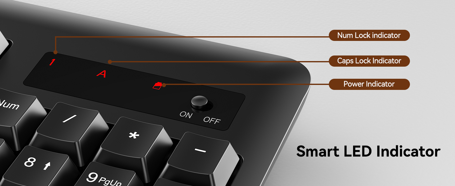 Redragon BS-7367B Wireless Keyboard and Mouse Combo Membrane Basic Mouse and Keyboard 2.4G Full-Sized with 5 Level DPI Adjustable 18 Sceb3693d83ee4c64a6e9616501eef949W