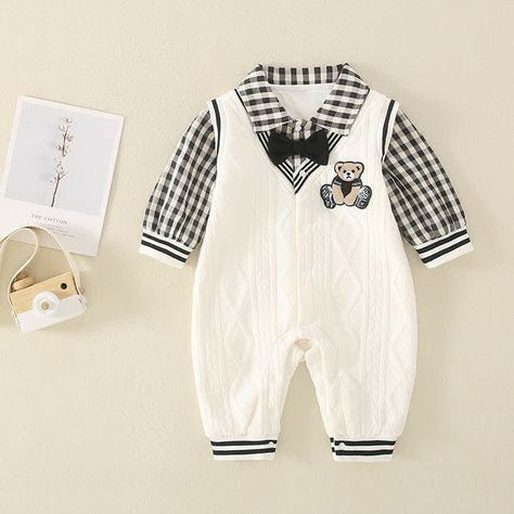 Baby Clothes New Born Winter Rompers | Warm Baby Rompers Winter | Kids Winter Rompers & Dress for Newborn (Unisex 0-3 months)
