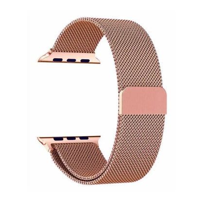 Premium Magnetic Chain Smart Watch Strap 44mm to 49mm – Stainless Steel Adjustable Magnetic Loop Wrist Band for Men & Women