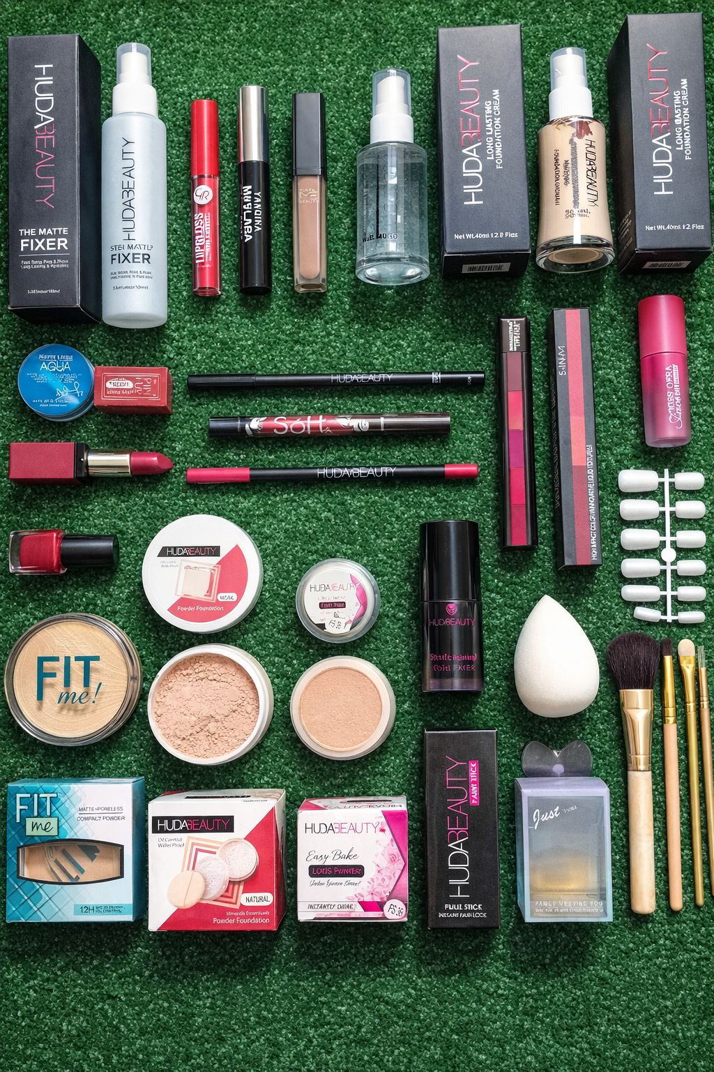 21 in 1 Makeup Kit for Girls & Women | Complete Makeup Set | Foundation, Primer, Concealer, Mascara, Eyeliner, Lip Gloss, Compact Powder, Loose Powder & Beauty Blender