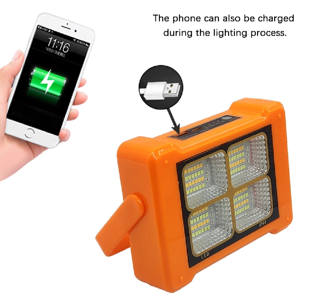 Rechargeable Work Light,Masmejor Portable Led Work Solar Light 100W 12000mAh 336Led IP53 with Job Site Battery LED Flood Light for Power Failure Emergency Worklight Car Repair Camping Fishing