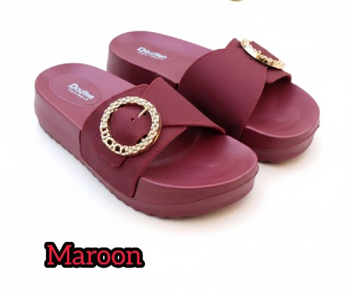 Comfortable Wedge Sole Women Slippers & Slides Elegant Fancy Wedges for Women